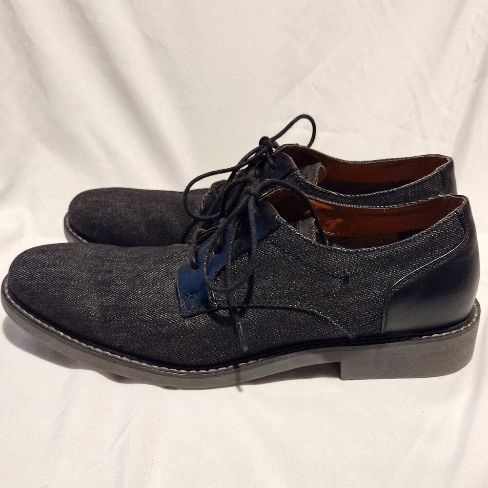 🌎 Guess || 9 Black Denim Oxford